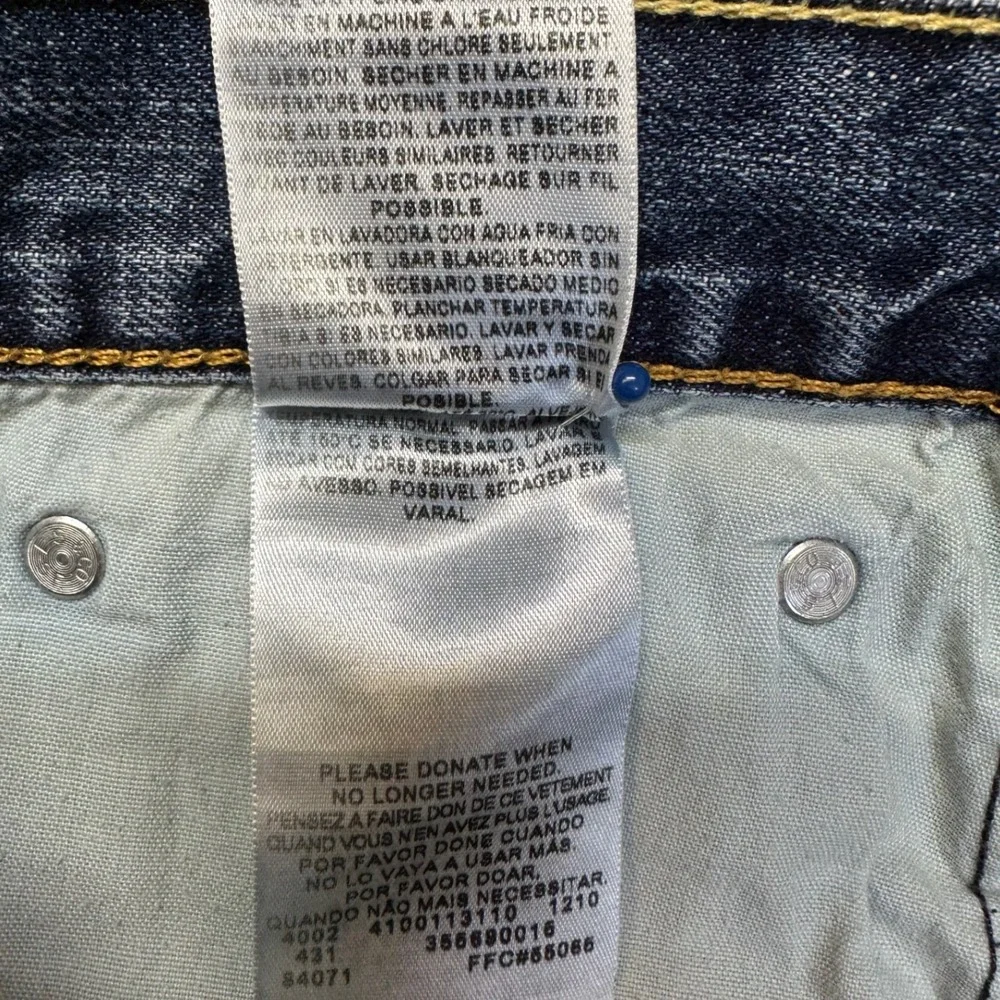 Levis 569 Loose Straight‎ Jeans Mens 38 Blue Good Relaxed Fit Denim Pants